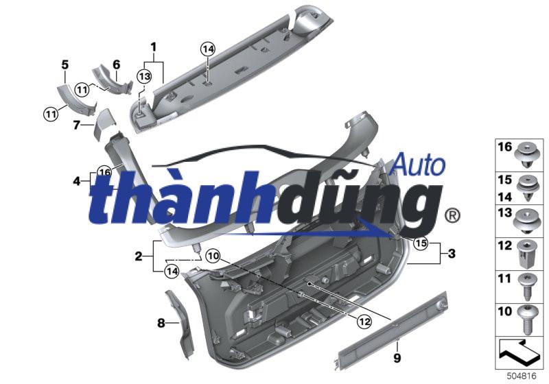 TÁP LY CỐP HẬU XE HYUNDAI TUCSON 2017 - Ảnh 2