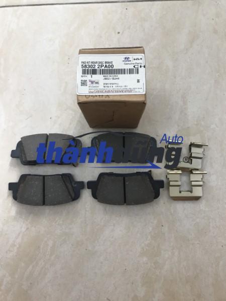 MÁ PHANH SAU HYUNDAI SANTAFE 2013-2016