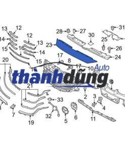 Alternative view of ỐP TRÊN MẶT GA LĂNG XE MAZDA 3 2019