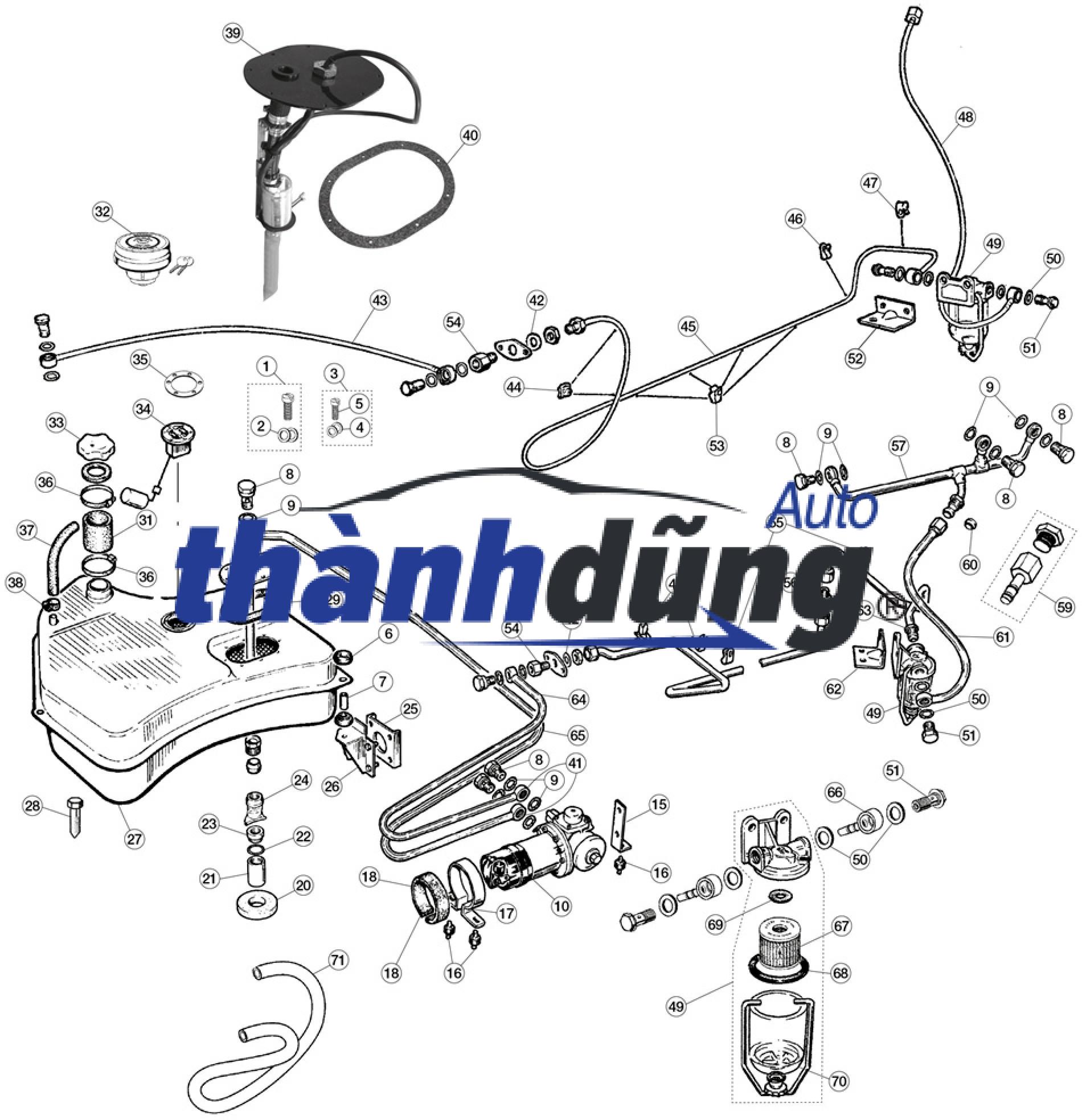NẮP ĐẬY CỤM BƠM XĂNG HYUNDAI I30 | 311131H000 - Ảnh 3