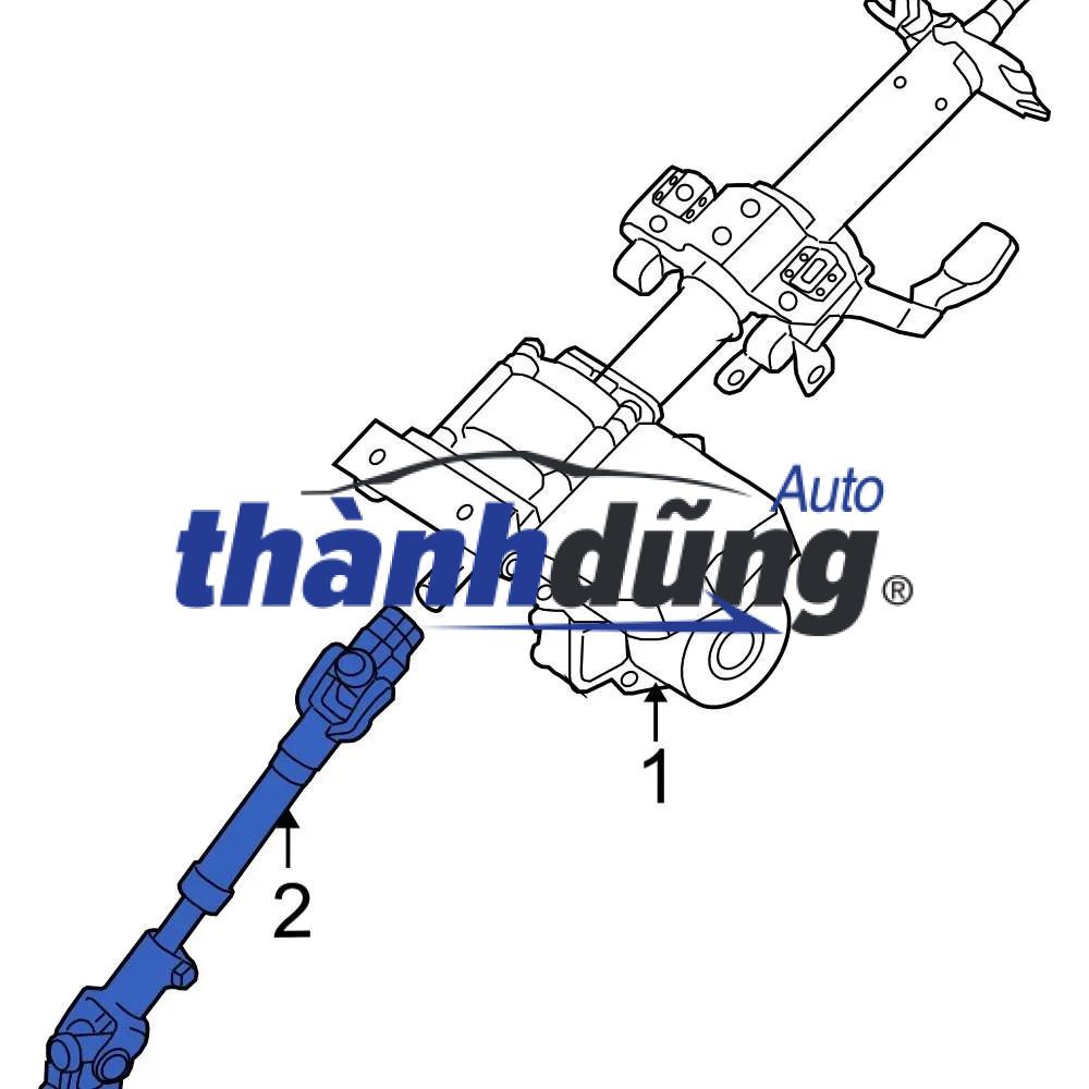 TRỤC VÍT CỘT LÁI HYUNDAI I10 | 56351H6001 - Ảnh 3