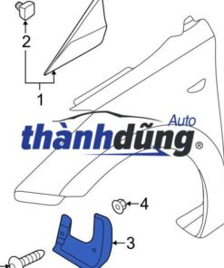 Alternative view of CHẮN BÙN BÁNH TRƯỚC PHỤ MAZDA 6 2017 |  GHP956114B