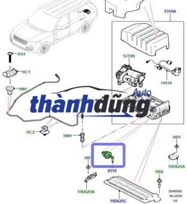 BƠM HƠI NÂNG GẦM MERCEDES S600 2018 | 2223200604 - Ảnh 5