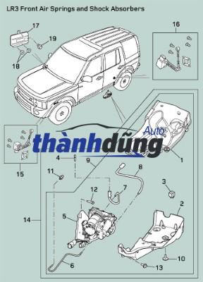 BƠM HƠI NÂNG GẦM MERCEDES S600 2018 | 2223200604 - Ảnh 3