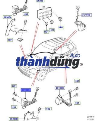 BƠM NÂNG GẦM MERCEDES S65 AMG 2007-2013 | 2213201704 - Ảnh 5