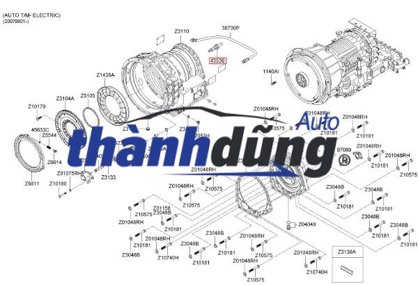 CẢM BIẾN XUNG HYUNDAI TRAGO | QZ0501210857 - Ảnh 3