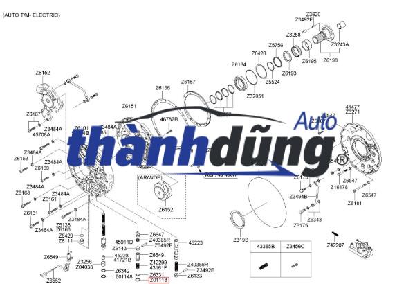 CẢM BIẾN XUNG HYUNDAI TRAGO | QZ0501210857 - Ảnh 2