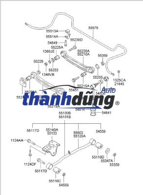 CÀNG I NGANG MERCEDES S550 | 2213308207 - Ảnh 4
