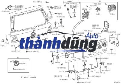 CÁP CỬA THÙNG FORD RANGER 2009 | 6M3Z9921952A - Ảnh 5