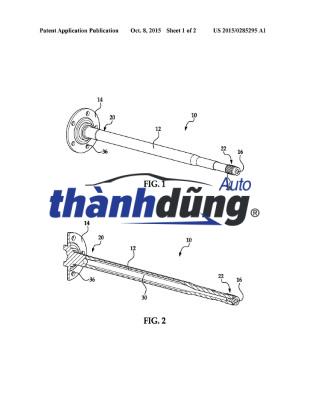 LÁP CẦU SAU NISSAN NAVARA 2014 | 381644JA0A - Ảnh 4