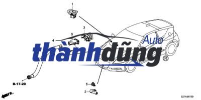 CẢM BIẾN ÁNH SÁNG MẶT TRỜI NISSAN 370Z | 277213AA0A - Ảnh 4