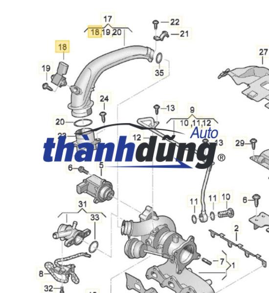 CẢM BIẾN ÁP SUẤT KHÍ NẠP HYUNDAI SOLATI | 3920042030 - Ảnh 3