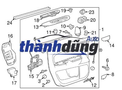 GƯƠNG CHIẾU HẬU PHẢI DAWEOO MATIZ 2001 | 96314384 - Ảnh 2