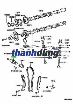MÁNG NHỰA XÍCH CAM KIA BONGO 3 - Ảnh 4