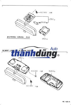 GƯƠNG CHIẾU HẬU TRONG XE CHEVROLET CRUZE 2011 | 13524916 - Ảnh 2