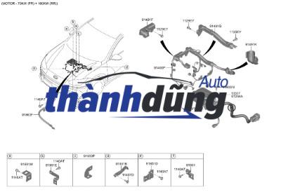 BẢNG CẦU CHÌ KIA MONRING 2011-2015 | 919501Y550 - Ảnh 5