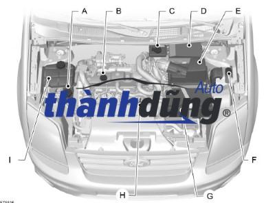 HỘP CẦU CHÌ TRONG XE FORD TRANSIT | CC1T14A073BG - Ảnh 2