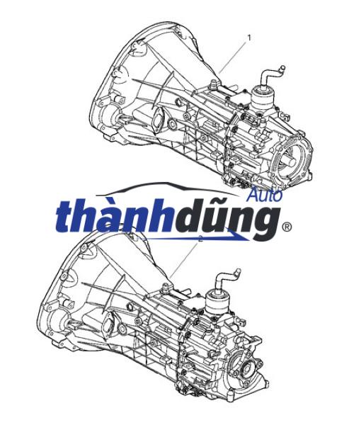HỘP SỐ LIFAN 520 1.3 2009 | 1700000D1 - Ảnh 6