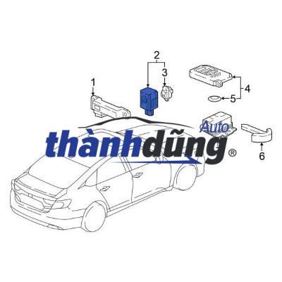 HỘP ĐIỀU KHIỂN CHỐNG TRỘM DAEWOO LACETTI 2005 | 96550505 - Ảnh 3