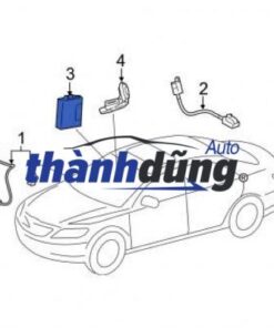 Alternative view of HỘP ĐIỀU KHIỂN CHỐNG TRỘM DAEWOO LACETTI 2005 |  96550505