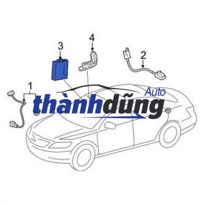 HỘP ĐIỀU KHIỂN CHỐNG TRỘM DAEWOO LACETTI 2005 | 96550505 - Ảnh 2