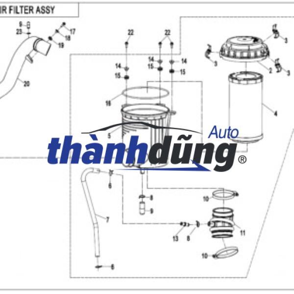 VỎ HỘP LỌC GIÓ HYUNDAI PORTER 2 2006-2017 | 281114F000 - Ảnh 4