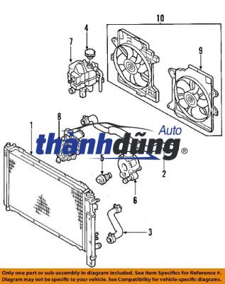 ỐNG GIẢI NHIỆT DẦU FORD MONDEO 2001-2007 | 2S718N039AE - Ảnh 3