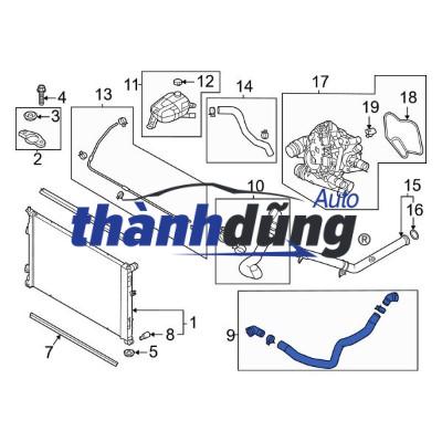 TUY Ô DẦU MÁY PHÁT HYUNDAI TERRACAN 2012 | 373924X000 - Ảnh 4