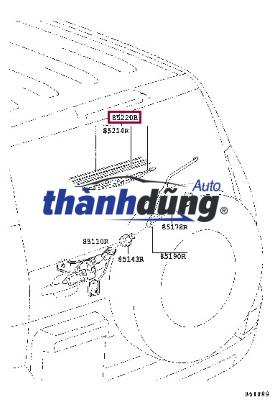 ỐP LỐP DỰ PHÒNG FORD ECOSPORT 2014 | CN1J18321BA - Ảnh 6