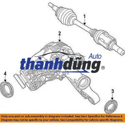 PHỚT (PHỐT) LÁP KIA RONDO 2015-2020 | 43119-39080 - Ảnh 5