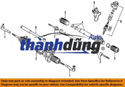 PHỚT THƯỚC LÁI XE SSANGYONG ACTYON | 4650021002 - Ảnh 6