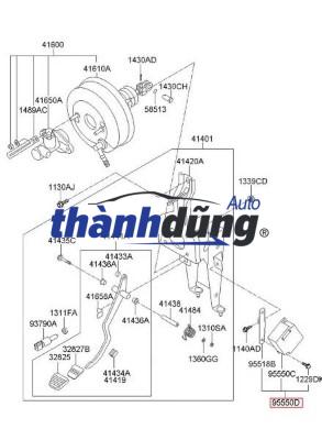 RƠ LE XI NHAN HYUNDAI SANTAFE 2000-2006 | 9555039000 - Ảnh 3