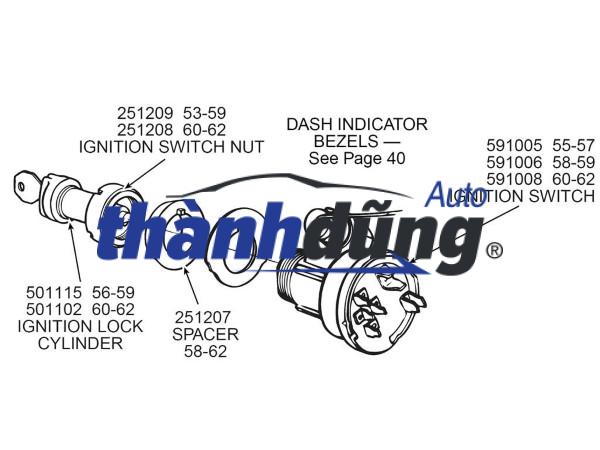 TIẾP ĐIỂM KHÓA ĐIỆN KIA FRONTIER 2003-2017 | 931104F000 - Ảnh 2