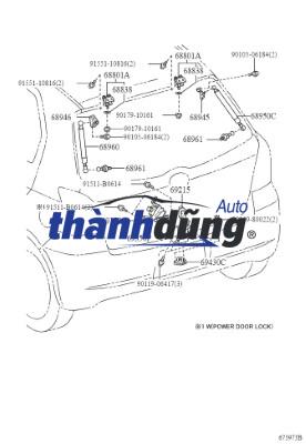TAY MỞ CỐP SAU FORD ESCAPE 2012 | EV5750810A - Ảnh 4