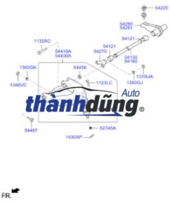 Alternative view of THANH XOẮN CABIN HYUNDAI PORTER 2 2006 | 541604B700