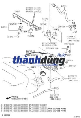 VAN ĐIỀU ÁP XĂNG MITSUBISHI TRITON 1995-2004 | MD322986 - Ảnh 4