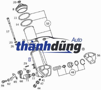 CỤM ĐẾ LỌC DẦU XE HYUNDAI SANTAFE 2021 | 263102F610 - Ảnh 4