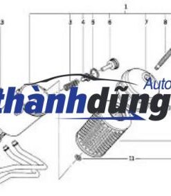 Alternative view of CỤM ĐẾ LỌC DẦU XE HYUNDAI SANTAFE 2021 | 263102F610