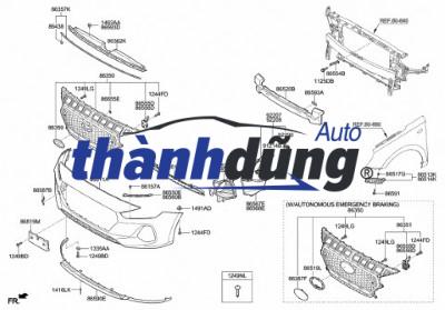 GIOĂNG (RON) CAPO HYUNDAI ACCENT 2012 | 863571R000 - Ảnh 2