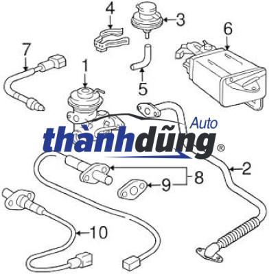 HỘP LỌC XĂNG THỪA XE CHEVROLET CRUZE 2012 | 13315675 - Ảnh 3