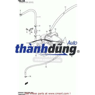 HỘP LỌC XĂNG THỪA TOYOTA INNOVA 2010 | 777040K010 - Ảnh 3