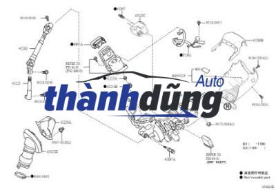 KHỚP TRỤC CÁC ĐĂNG LÁI SSANGYONG KORANDO | 4631006301 - Ảnh 6