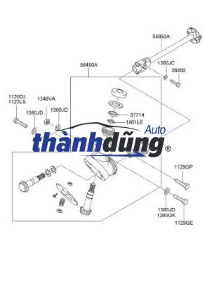 KHỚP TRỤC CÁC ĐĂNG LÁI SSANGYONG KORANDO | 4631006301 - Ảnh 4