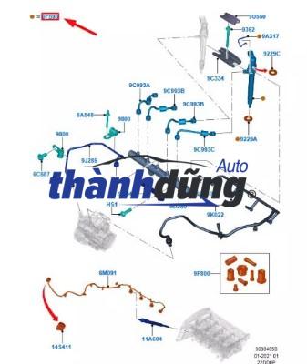 LONG ĐEN BÉC PHUN KIA RONDO 2013-2018 | 353122G750 - Ảnh 7