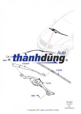 CƠ CẤU GẠT MƯA TOYOTA HIACE | 8515026160 - Ảnh 3