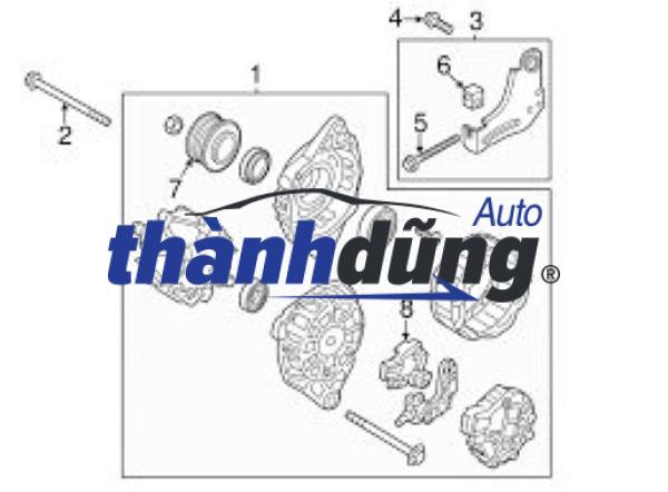 IC MÁY PHÁT HYUNDAI STAREX | 3737042300 - Ảnh 6