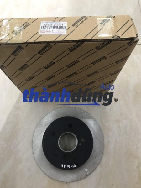 đĩa phanh sau toyota camry