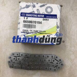 xích bơm dầu ssangyong rexton