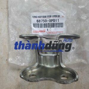 BẢN LỀ CÁNH CỬA TRÊN TOYOTA HILUX | 68750-0P011
