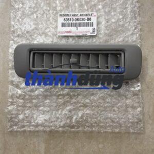 cửa gió máy lạnh trần xe toyota fortuner 2009